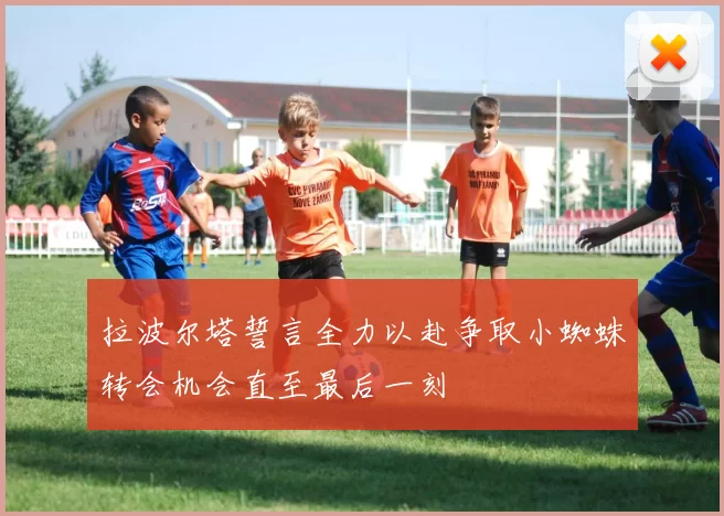 拉波尔塔誓言全力以赴争取小蜘蛛转会机会直至最后一刻